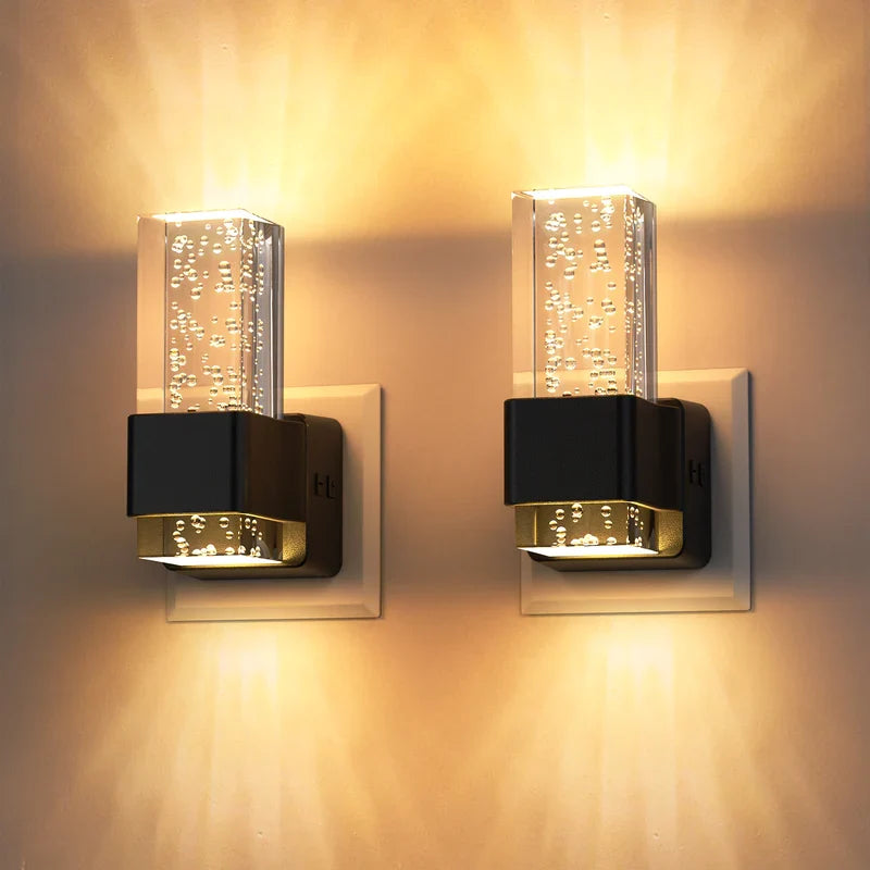 Crystal Bubble Wall Lamp