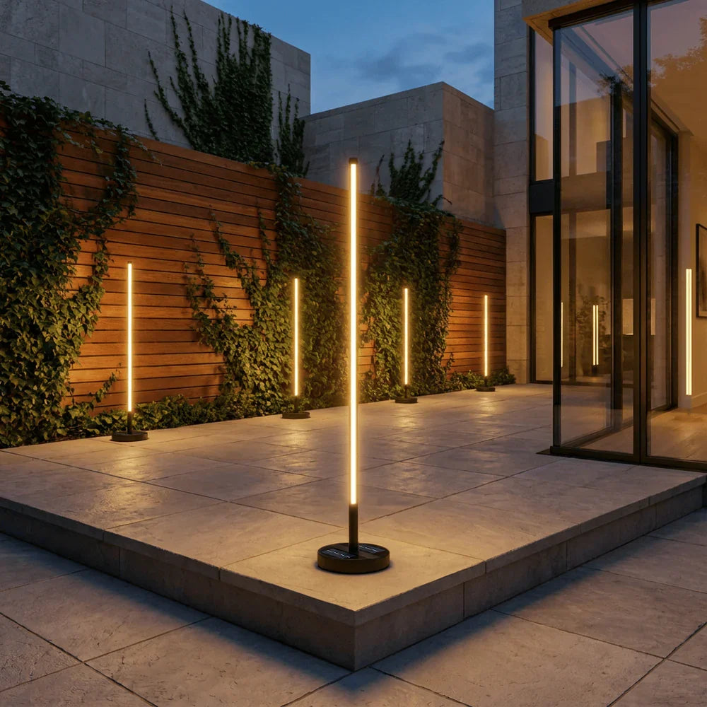 Halo Solar Floor Lamp