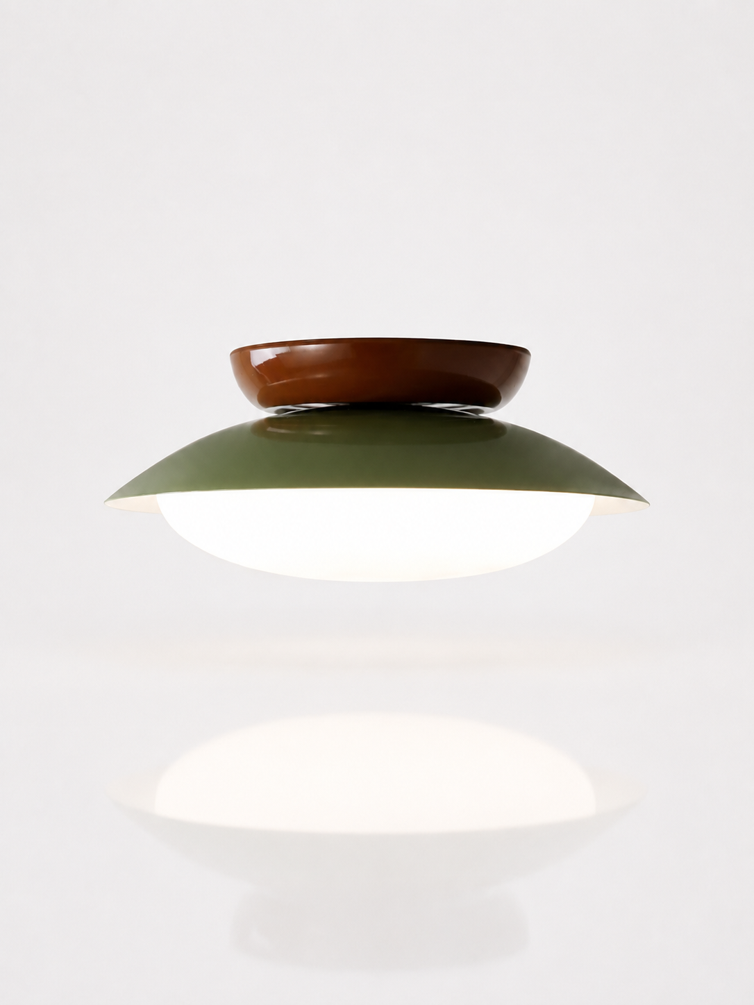 Hollis Flush Ceiling Lamp | Modern Dome LED Fixture