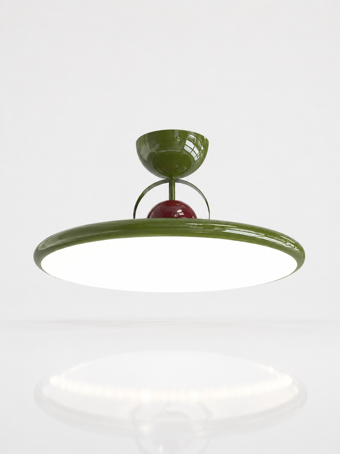 Curved Modern LED Ceiling Lamp