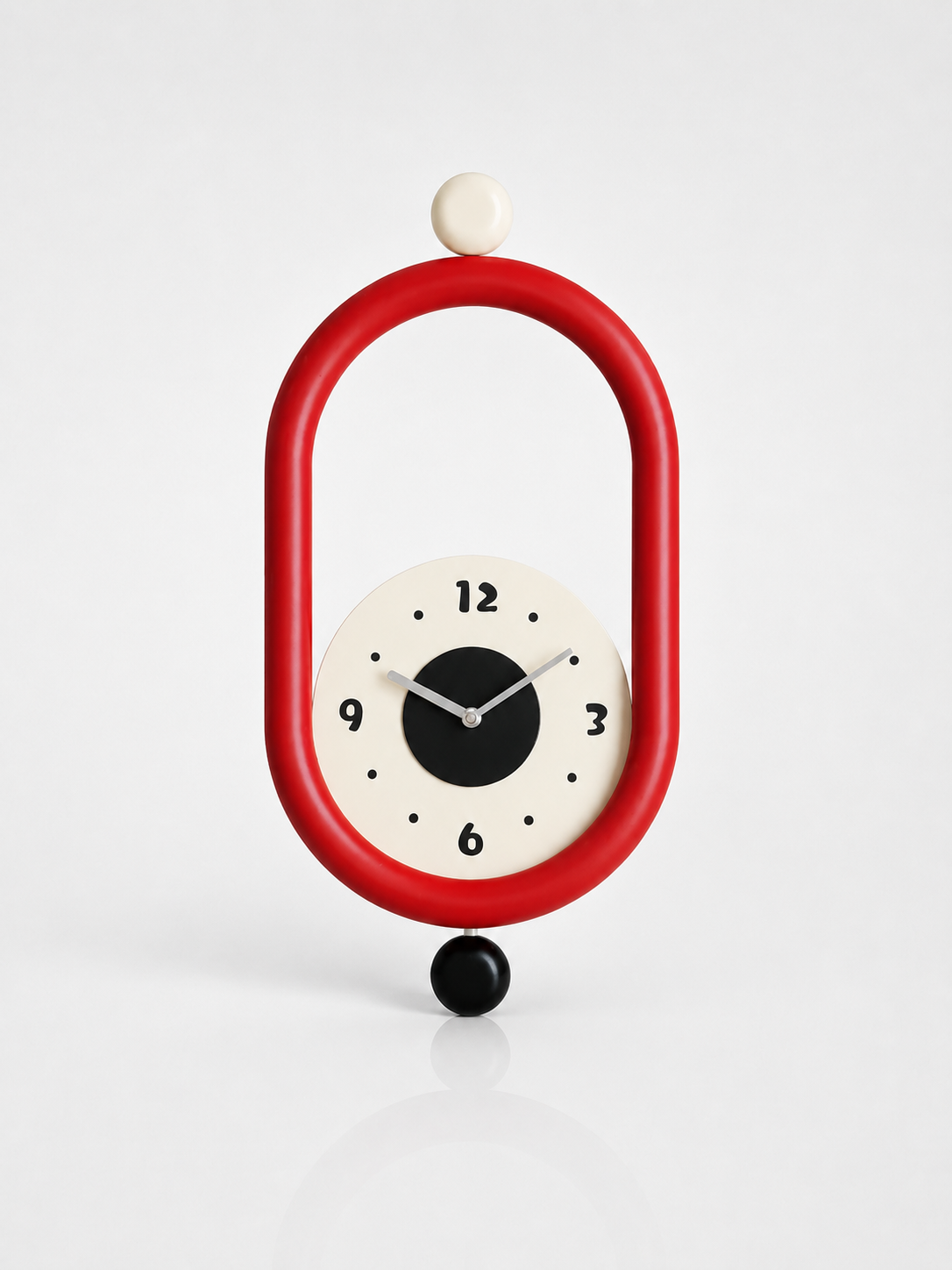 Battery Pendulum Wall Clock | Silent Sweep Movement