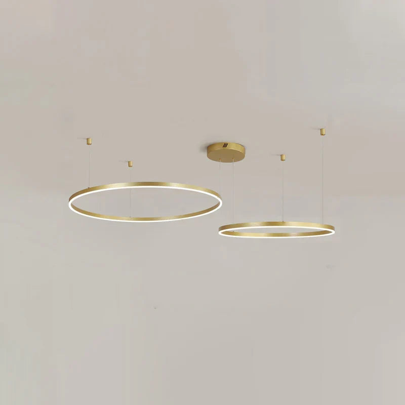 Orbita Multi-Ring LED Chandelier