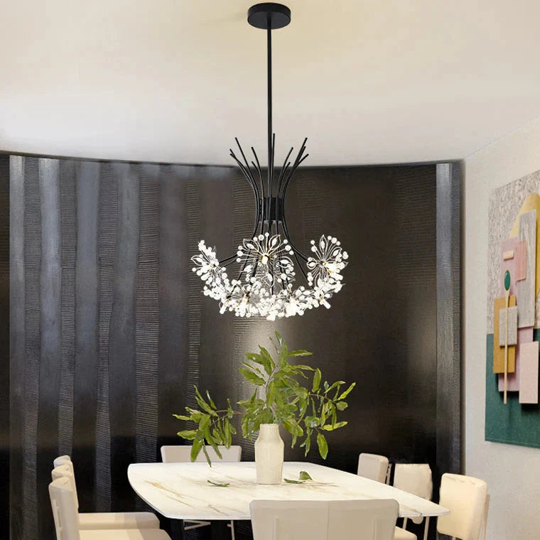 Bouquet Flower Crystal Chandelier