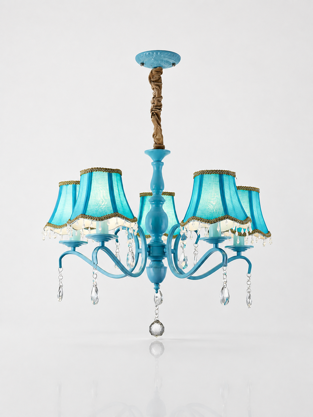Lunara Crystal Cone Chandelier