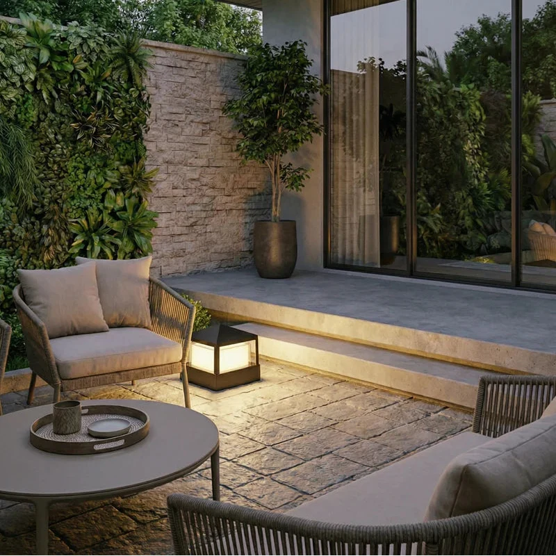 Modern Geometric Outdoor Light