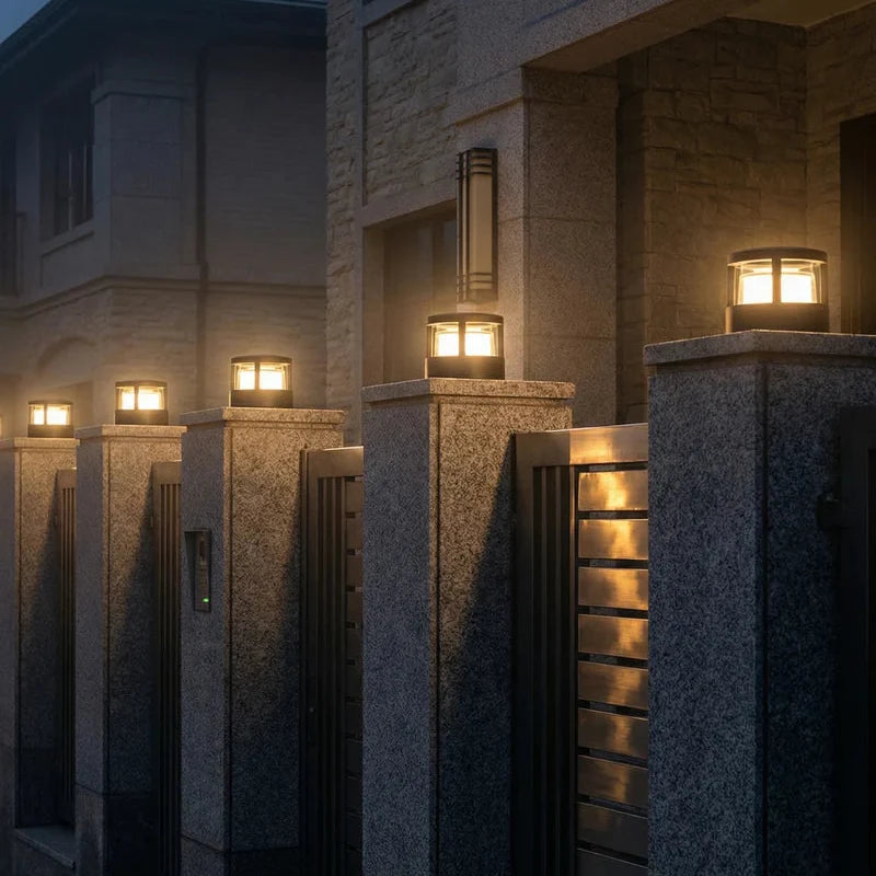 Modern Geometric Outdoor Light