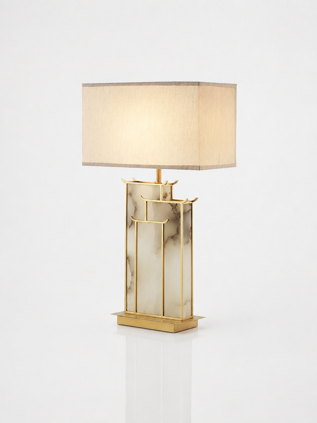 Auric Alabaster Table Lamp