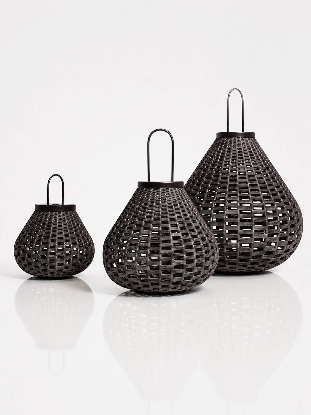 Ravello Woven Outdoor Lights LED Lantern