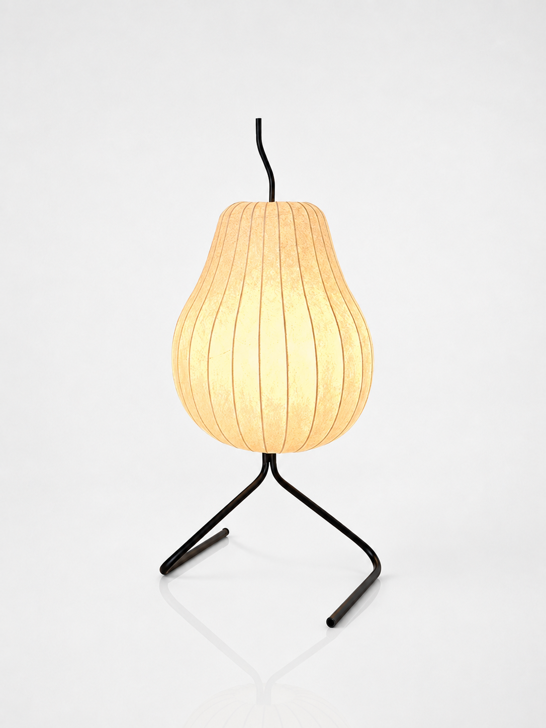 LumiPear Silk Floor Lamp