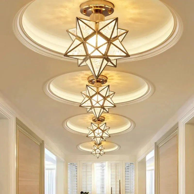 Auric Star Glow Ceiling Lamp
