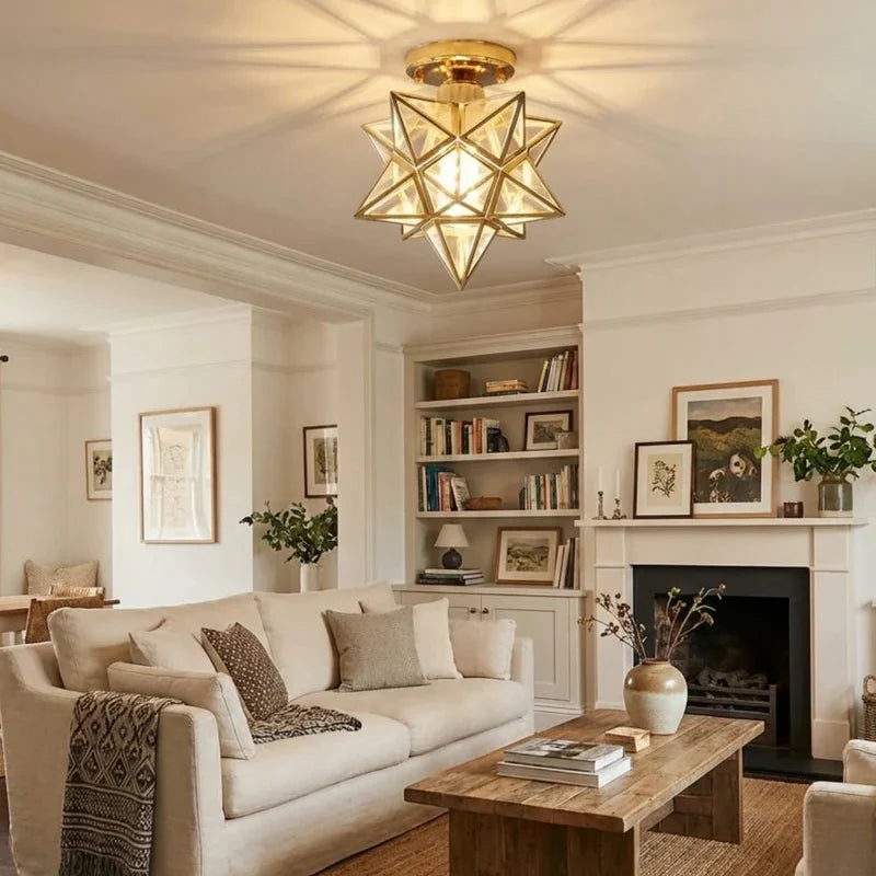 Auric Star Glow Ceiling Lamp