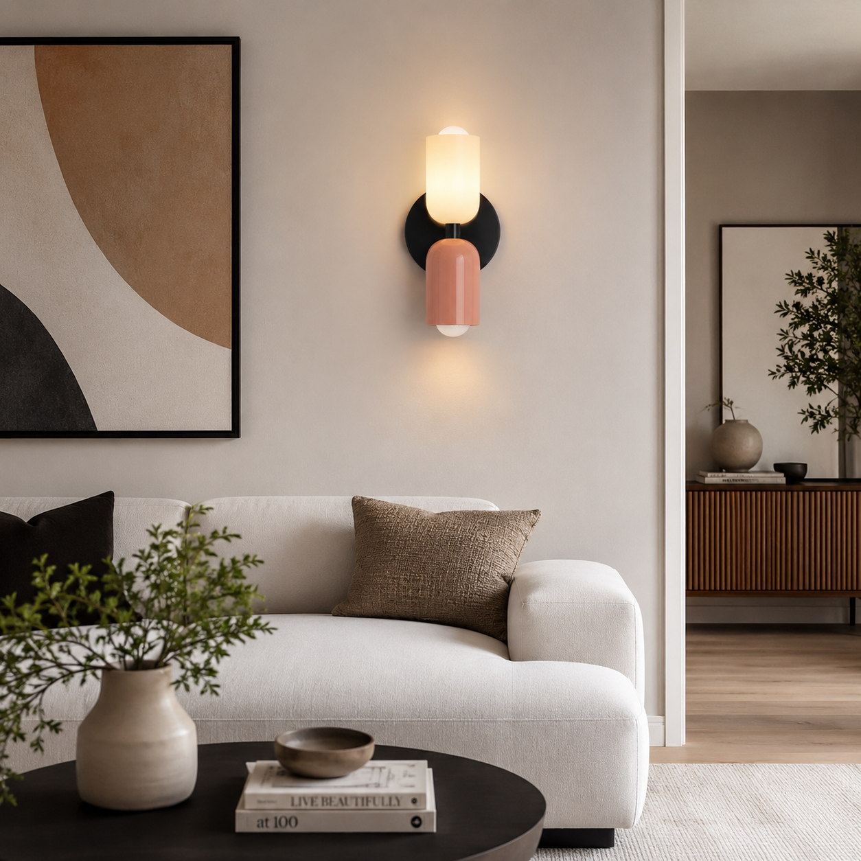 Aurora Dual Beam Wall Lamp