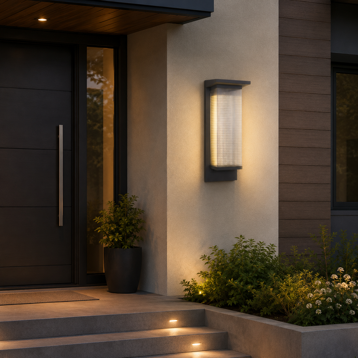 Rectangular Wall LED Outdoor Light