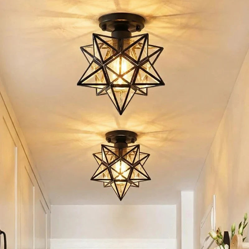 Auric Star Glow Ceiling Lamp