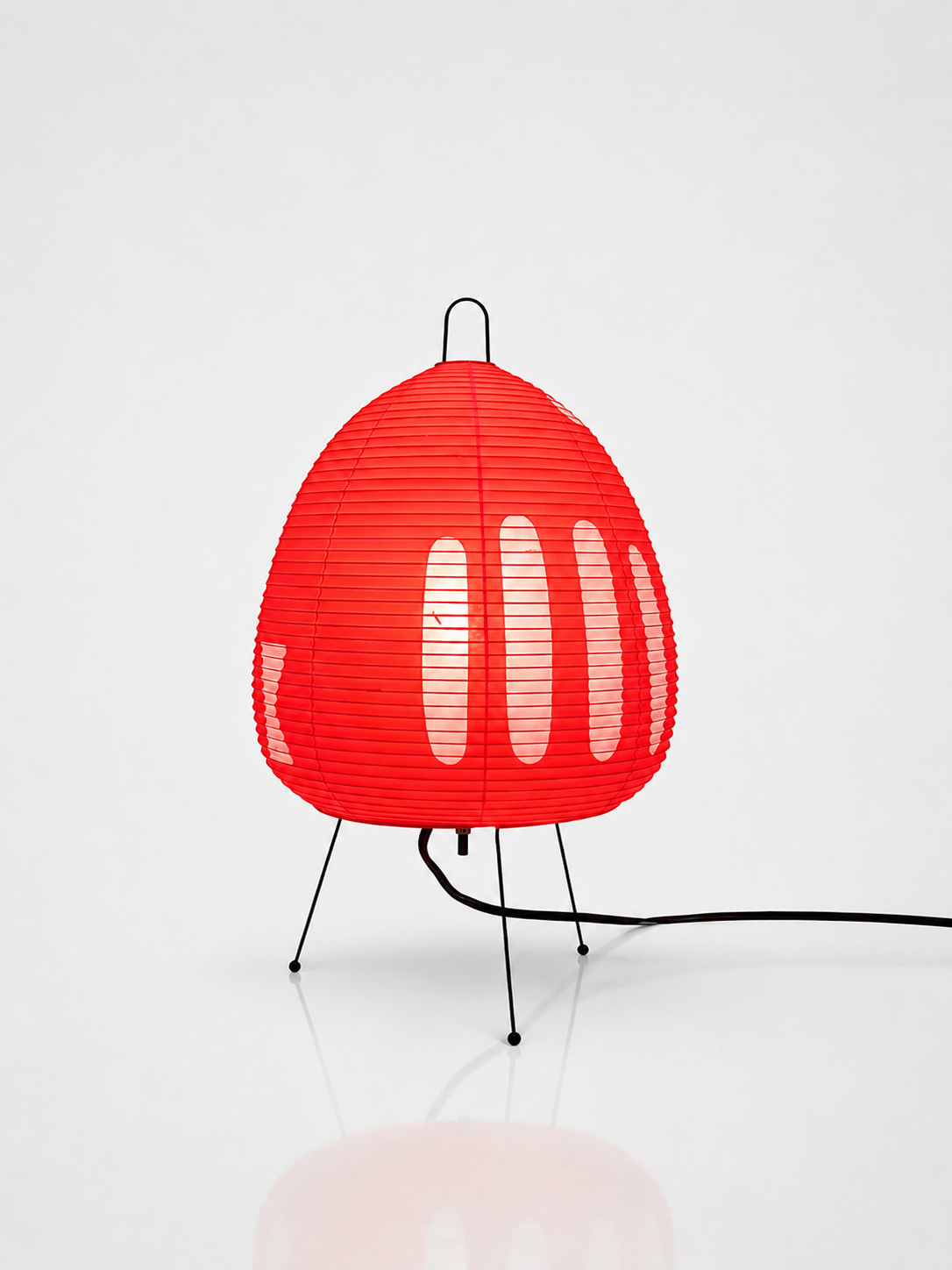 Japanese Rice Paper Table Lamp with 3 Color Temperatures