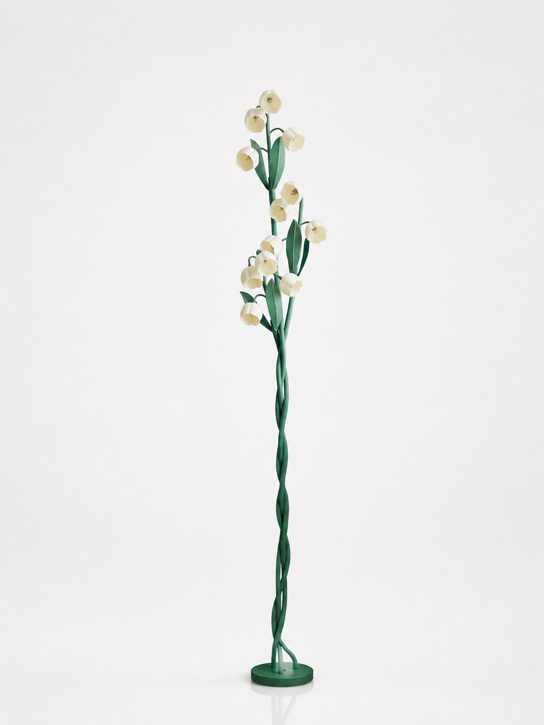 Floréa Bloom Floor Lamp | Metal Frame with Acrylic Petal Shades & USB Base