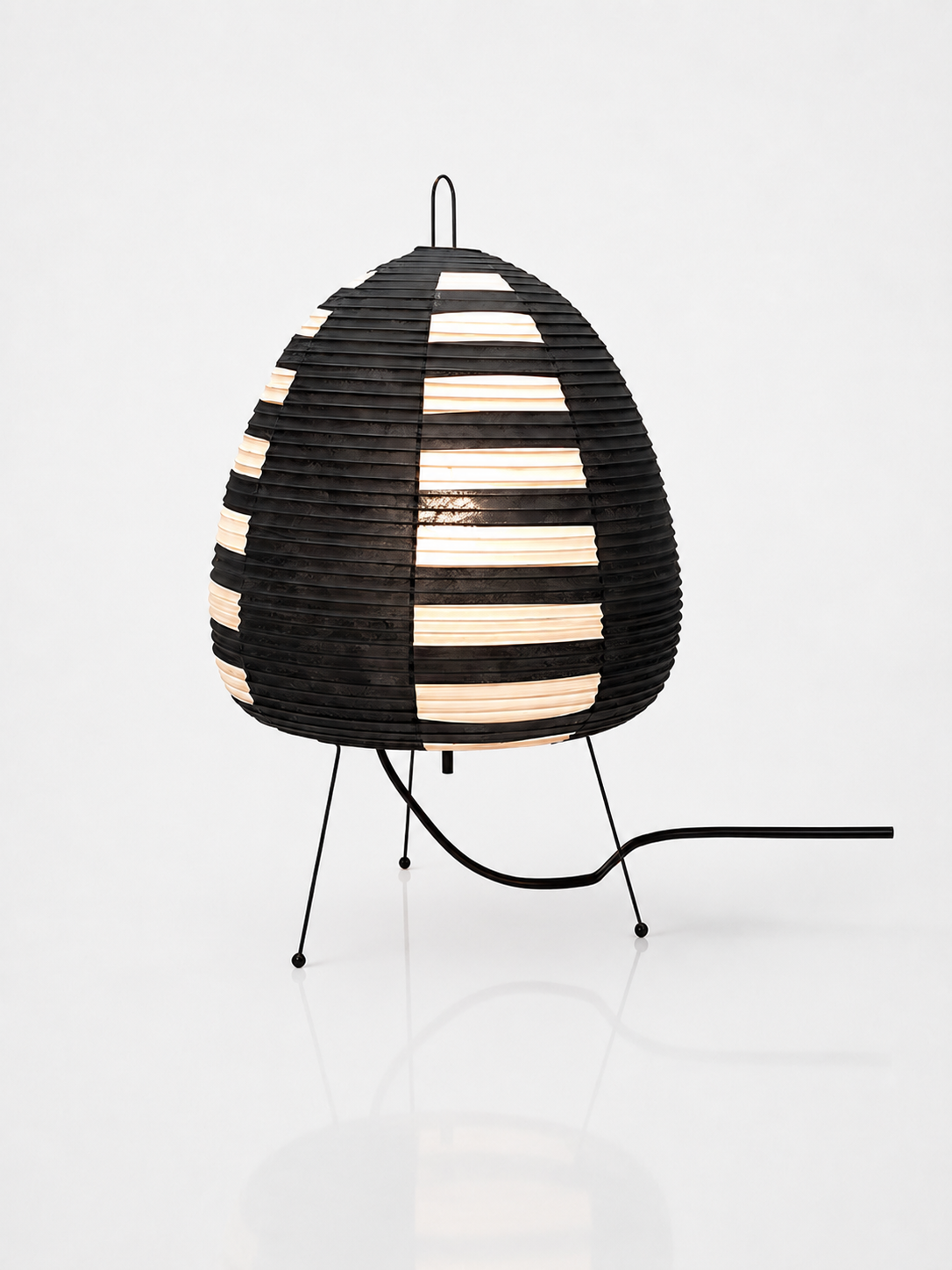 Japanese Rice Paper Table Lamp with 3 Color Temperatures