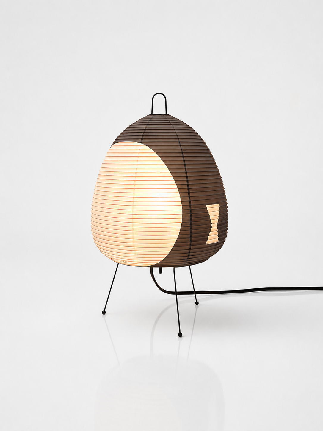 Japanese Rice Paper Table Lamp with 3 Color Temperatures