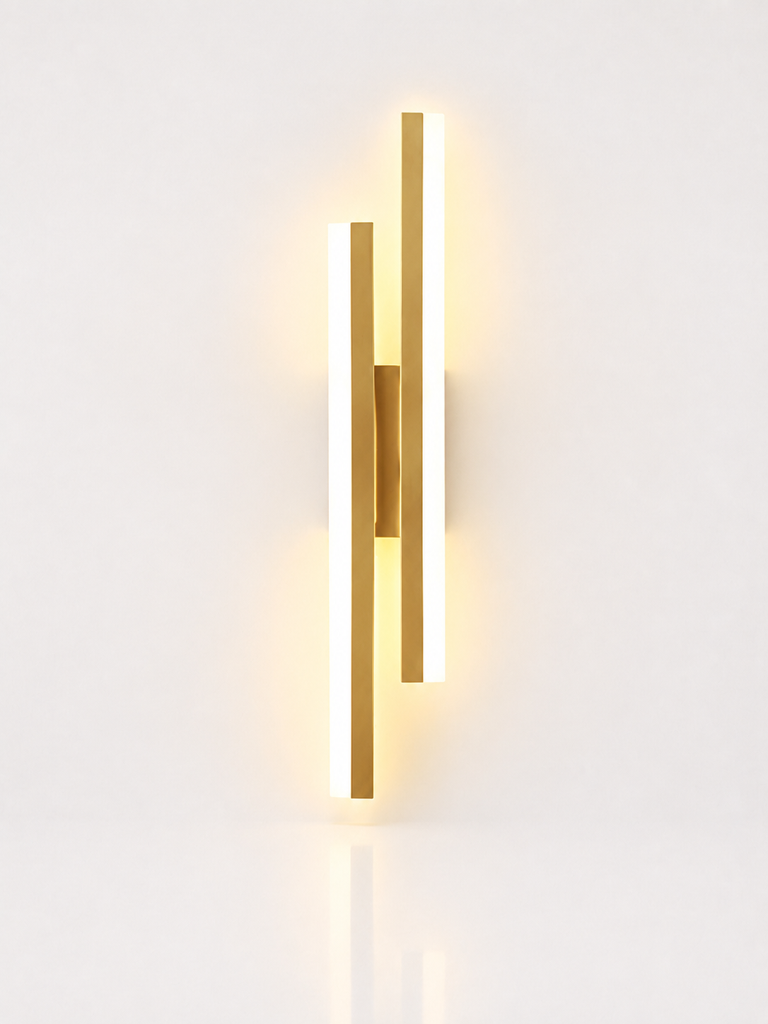 LumaLine LED Wall Lamp | Modern H-Frame Accent Sconce