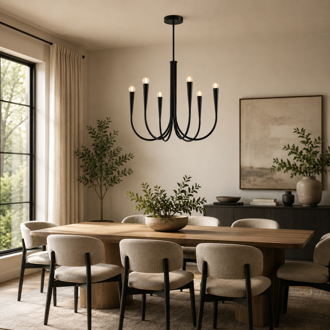 Lumen Arc Chandelier