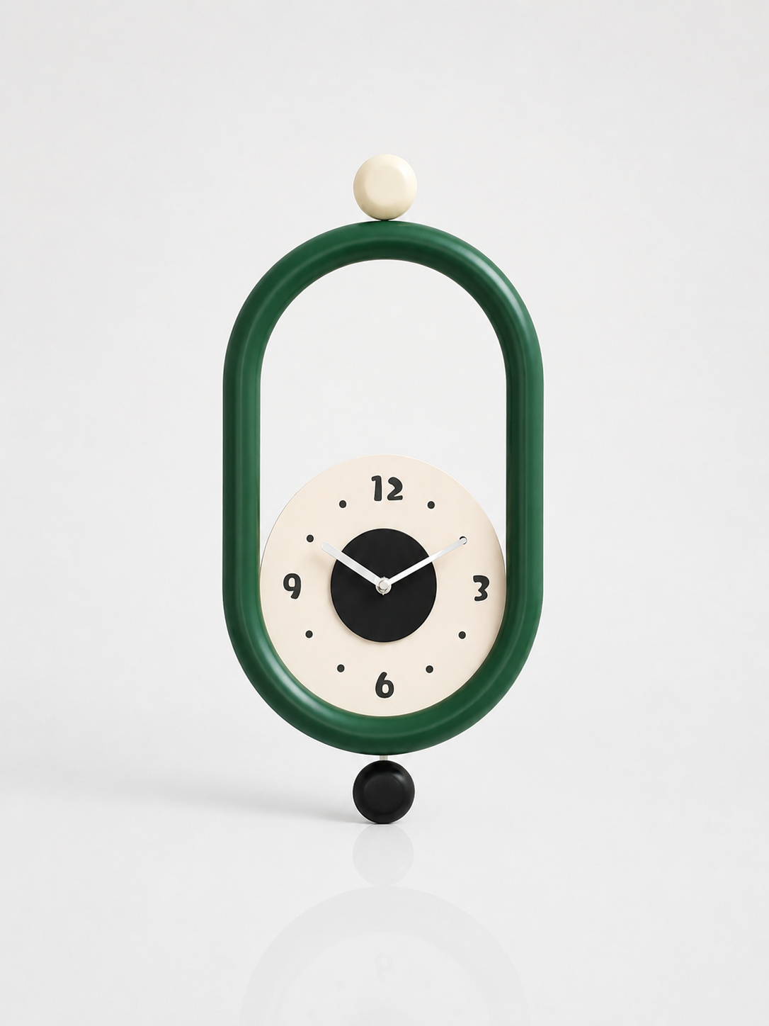 Battery Pendulum Wall Clock | Silent Sweep Movement