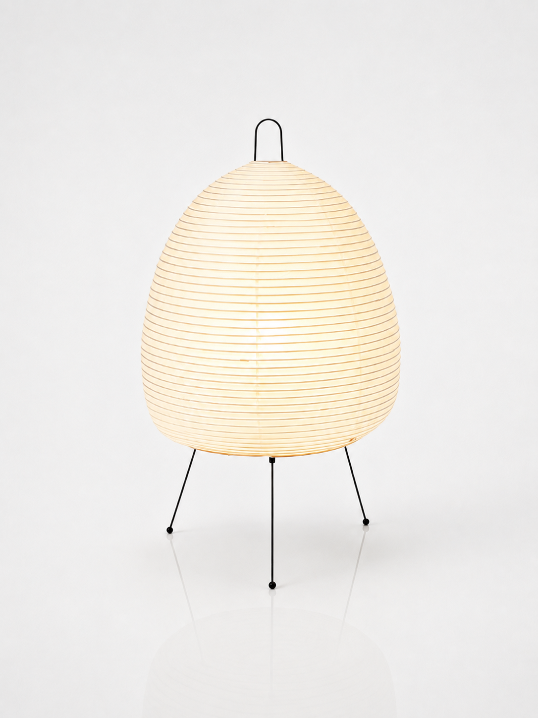 Japanese Rice Paper Table Lamp with 3 Color Temperatures