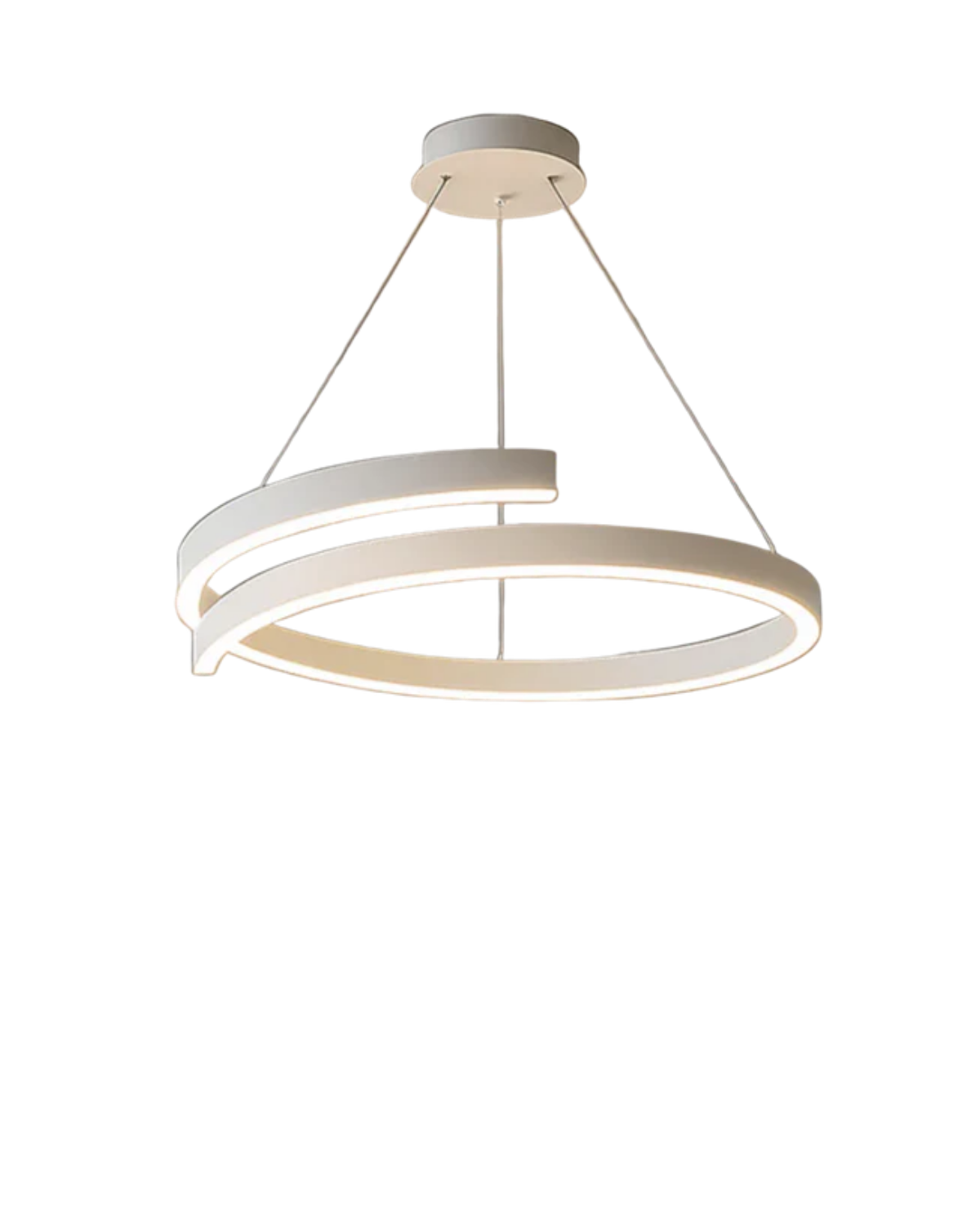 Velisse Chandelier Light | Elegant LED Double Ring Design
