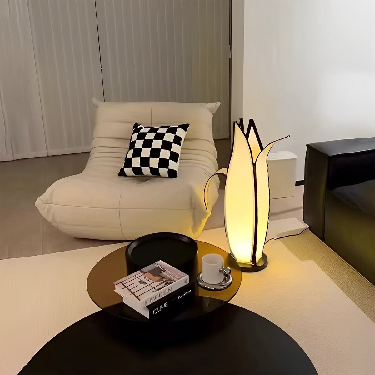 Sora Sculpt Floor Lamp: Modern Decorative LED Lighting