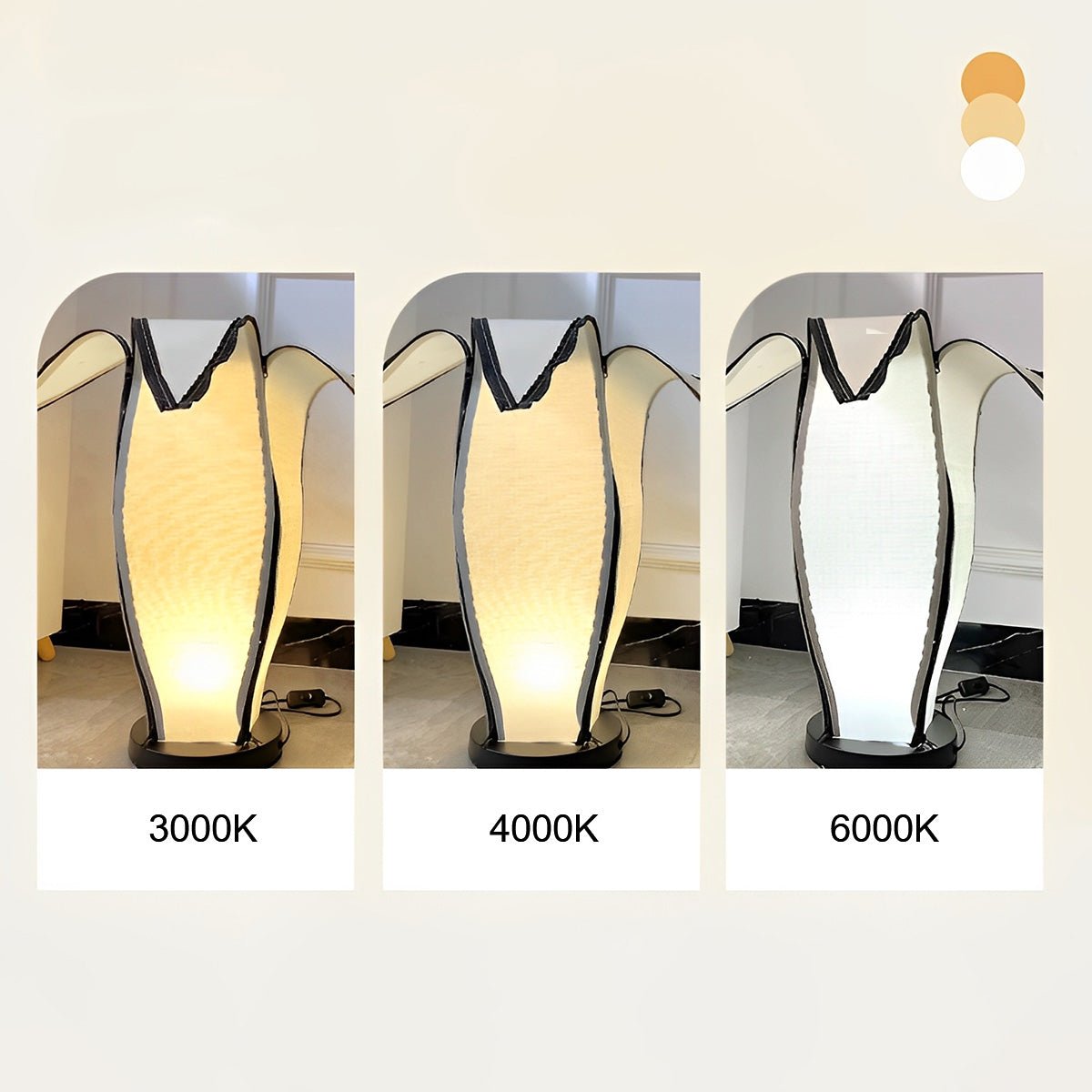 Sora Sculpt Floor Lamp: Modern Decorative LED Lighting