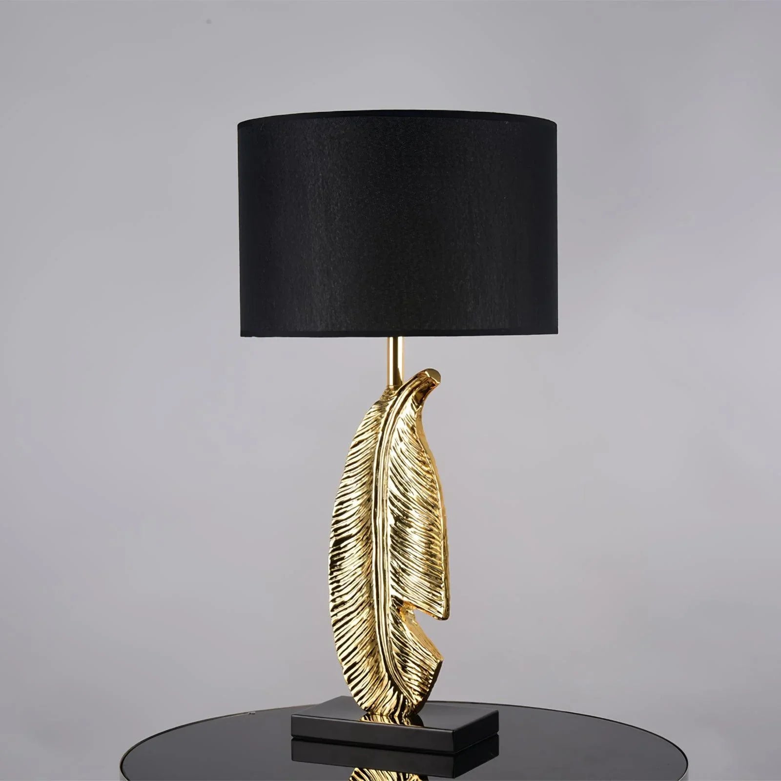 Noir Marble Table Lamp