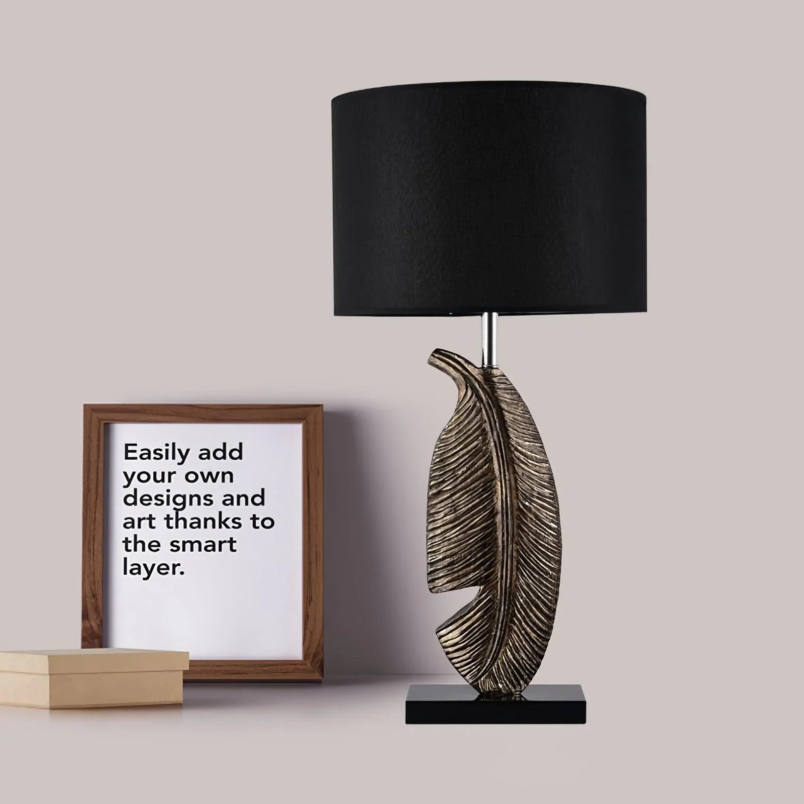 Noir Marble Table Lamp