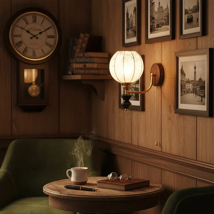 Walnut Haven Wall Lamp