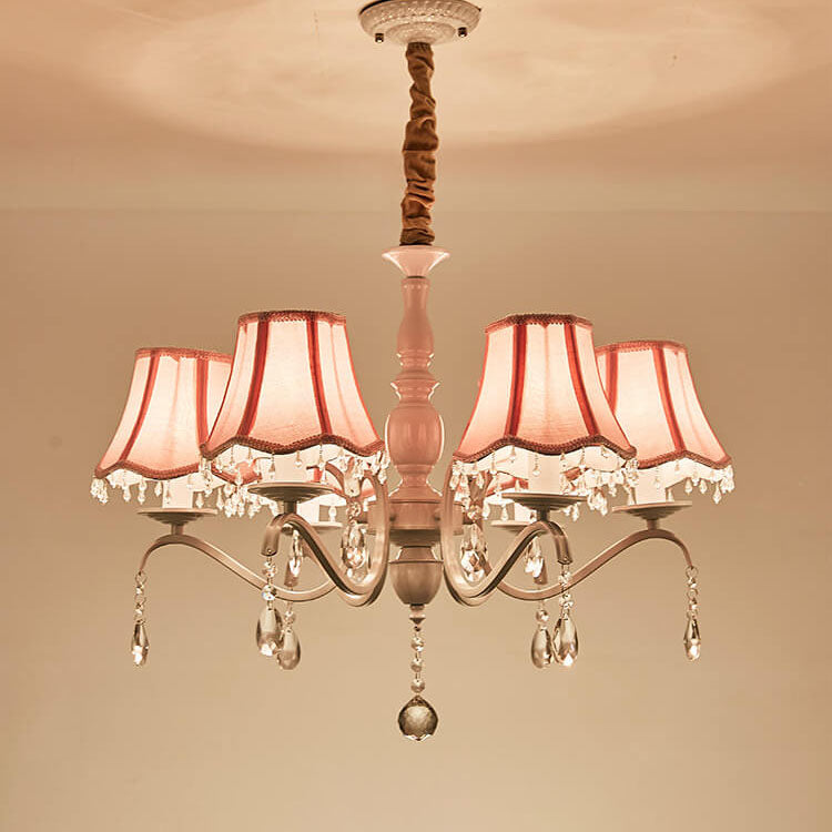 Lunara Crystal Cone Chandelier
