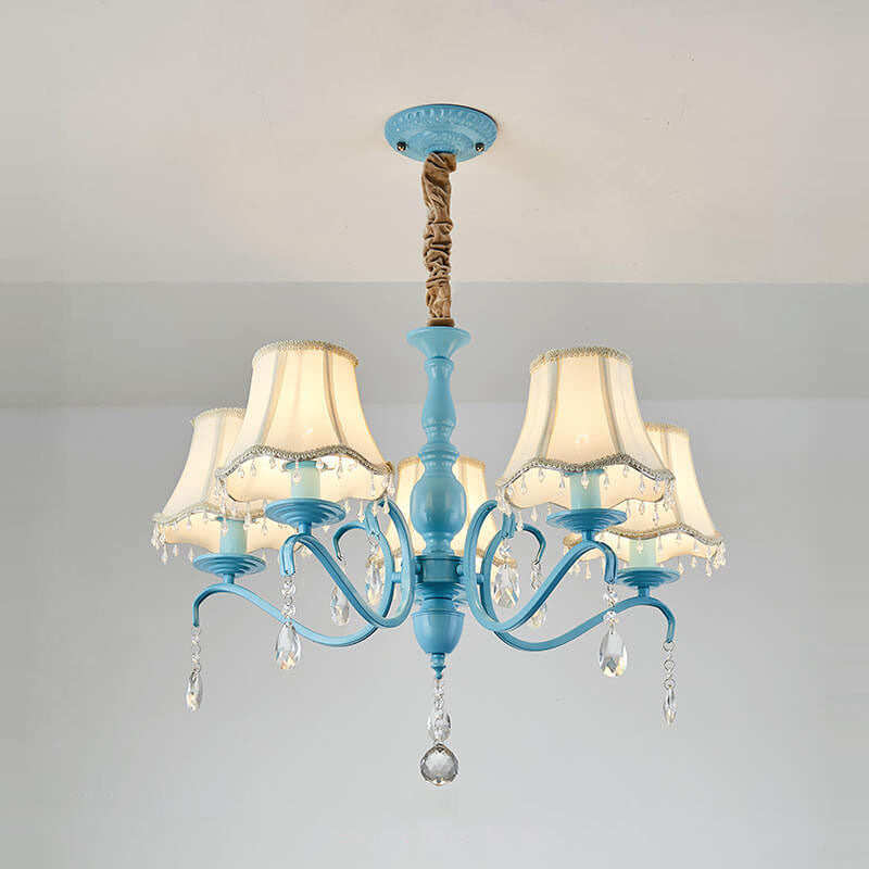 Lunara Crystal Cone Chandelier
