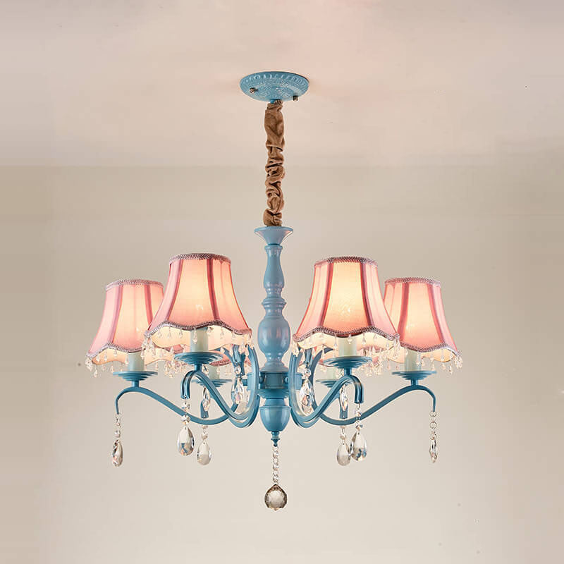 Lunara Crystal Cone Chandelier