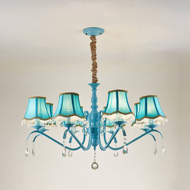 Lunara Crystal Cone Chandelier