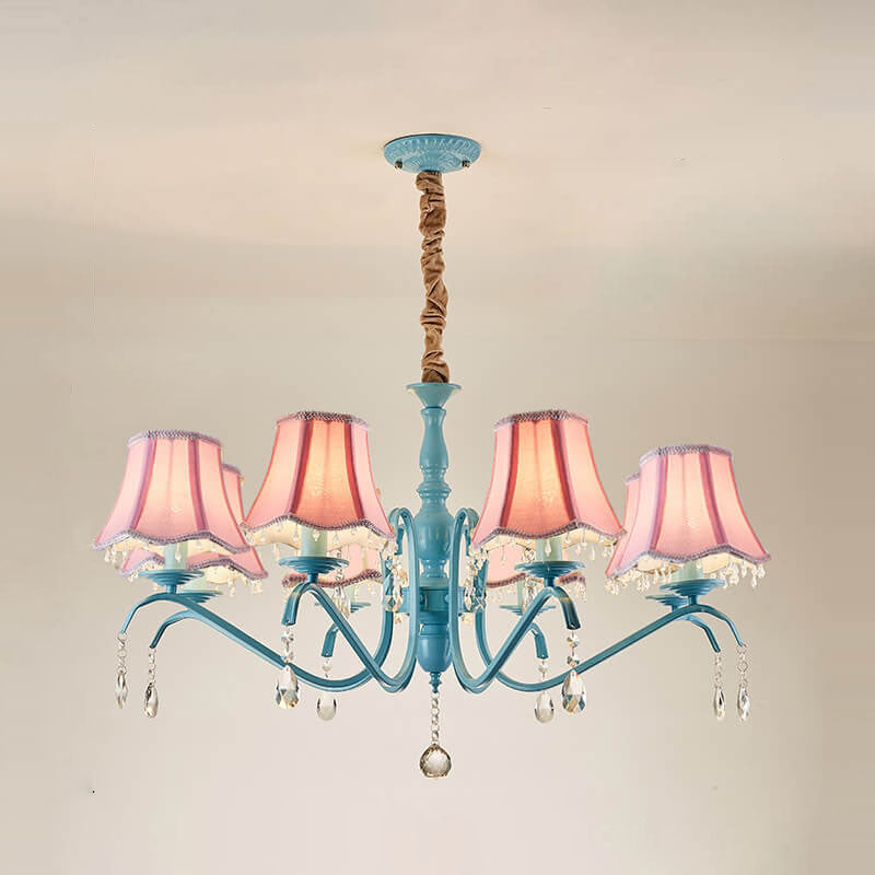 Lunara Crystal Cone Chandelier