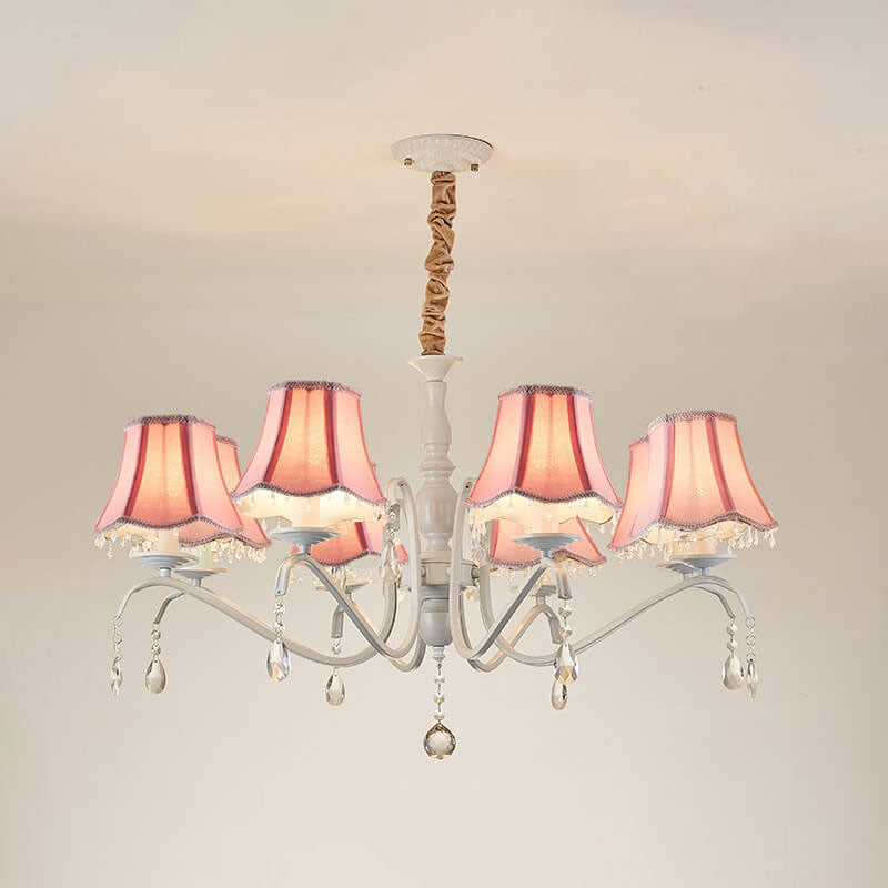 Lunara Crystal Cone Chandelier