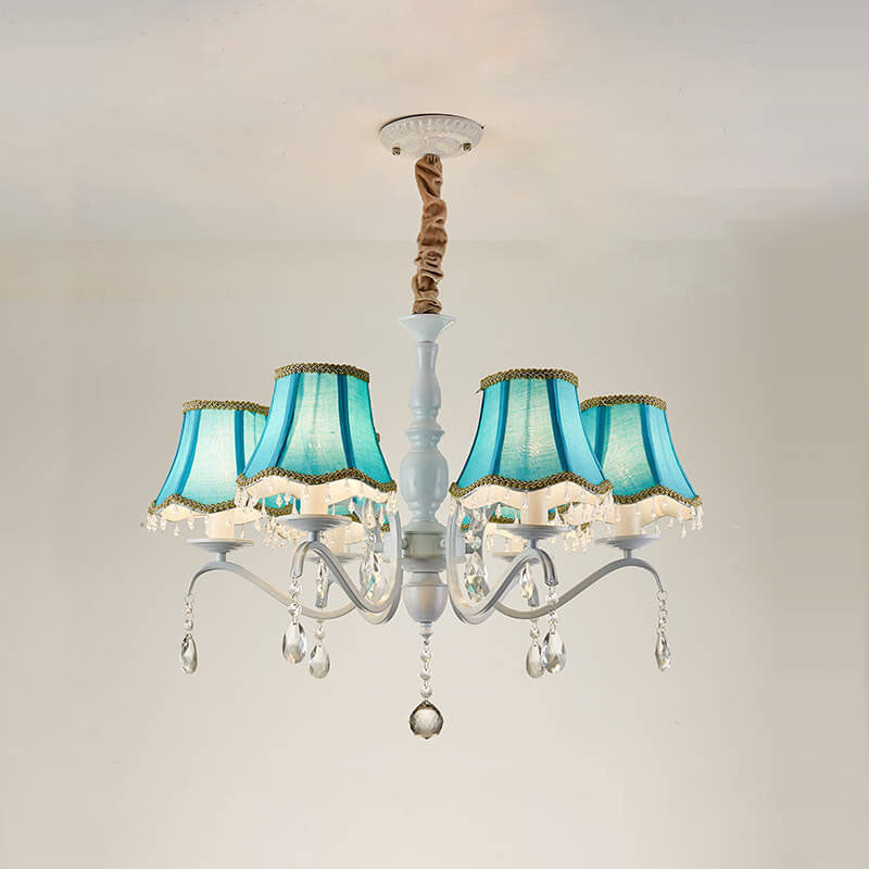Lunara Crystal Cone Chandelier