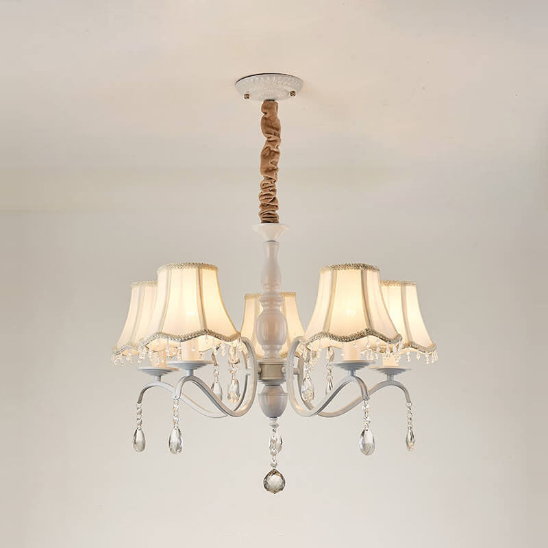 Lunara Crystal Cone Chandelier