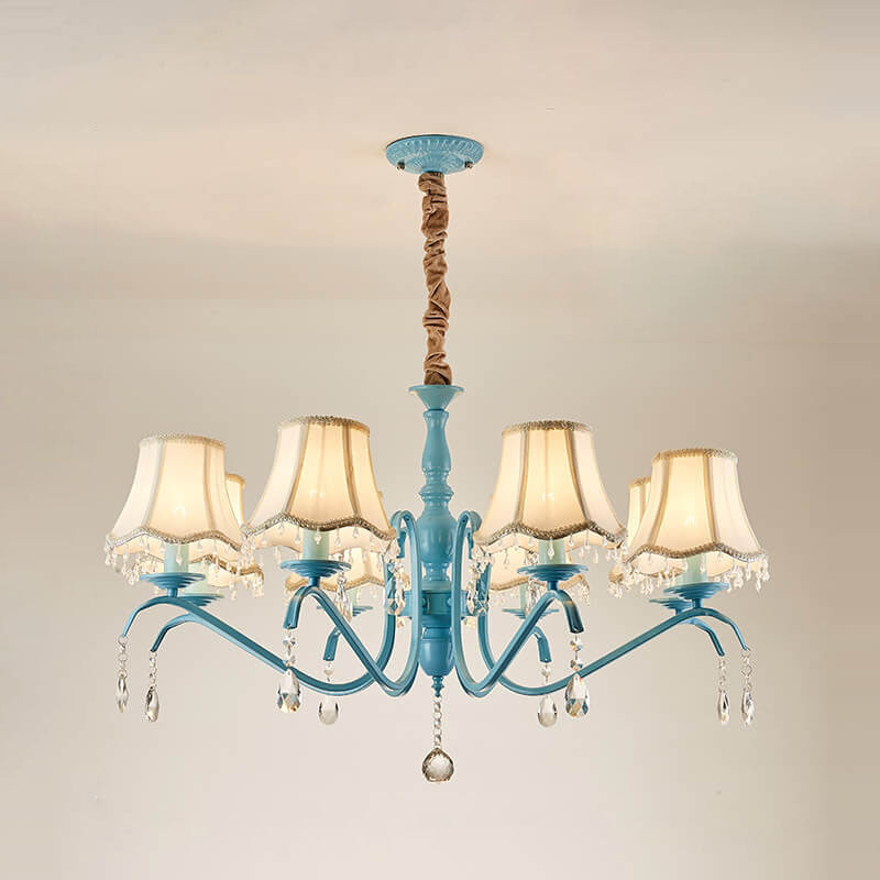 Lunara Crystal Cone Chandelier