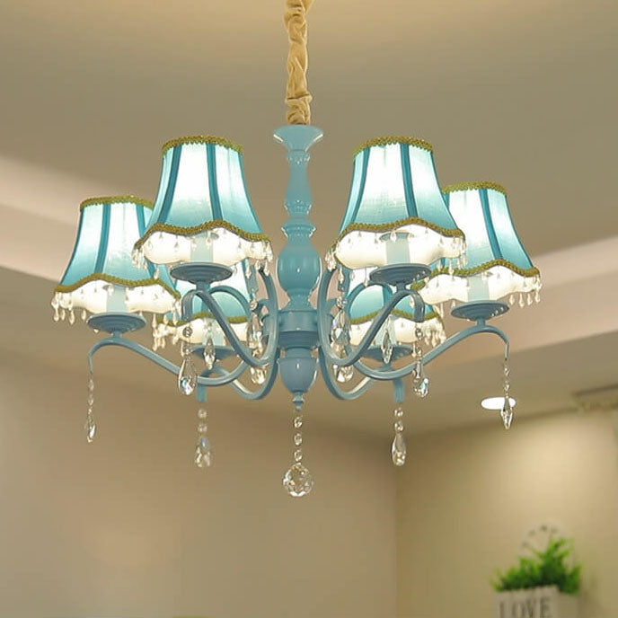 Lunara Crystal Cone Chandelier