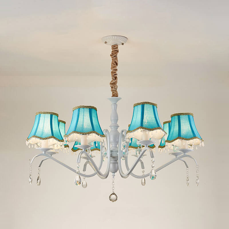 Lunara Crystal Cone Chandelier