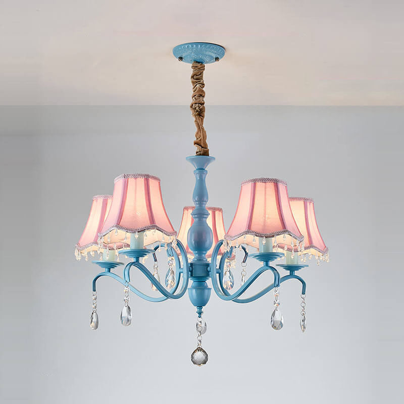 Lunara Crystal Cone Chandelier