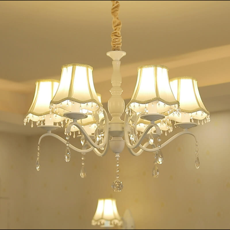 Lunara Crystal Cone Chandelier