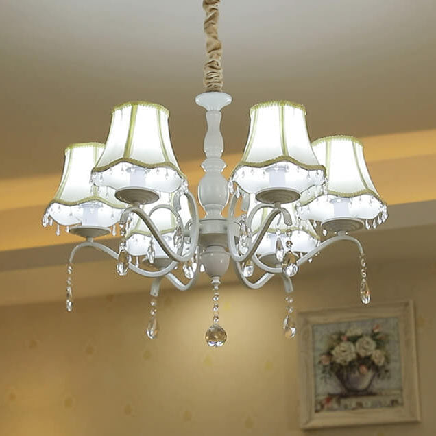 Lunara Crystal Cone Chandelier