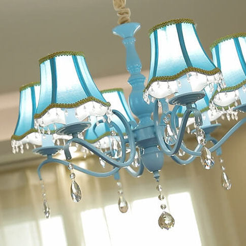 Lunara Crystal Cone Chandelier