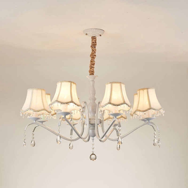 Lunara Crystal Cone Chandelier