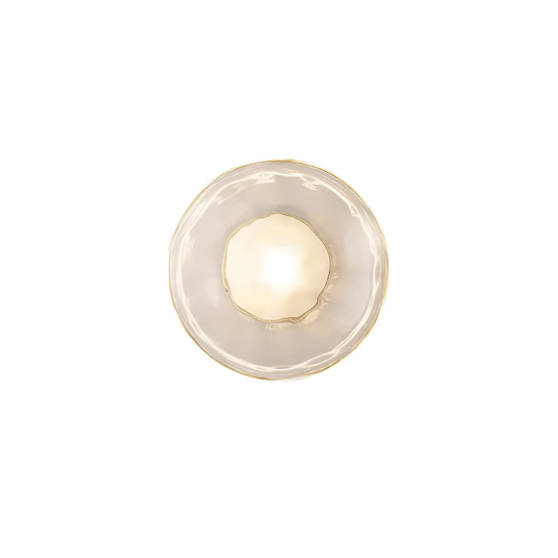Tranquil Elegance Glass Wall Lamp