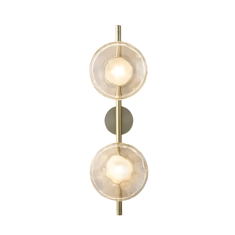 Tranquil Elegance Glass Wall Lamp